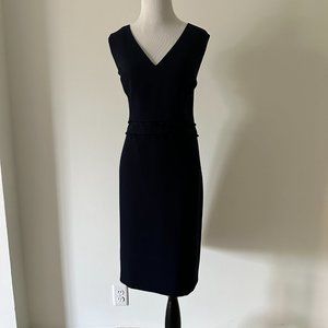 Karl Lagerfield  midnight  Navy blue midi dress size 14!!!